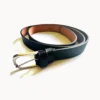 Curea damă negru mat, piele naturală, 2,5 cm Curea damă negru mat, culoare negru mat, lățime 2,5 cm – Marochinaria Cleja